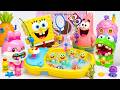 Satisfying Unboxing SpongeBob Patrick SquarePants Toys Set ASMR