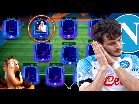 💥CREAMOS y PROBAMOS el FULL NAPOLI 🤩 ( Próximo CAMPEON de la Champions League ) en Fifa Mobile 23