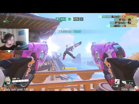 45 ELIMS! SEEKER PRO TRACER + SOJOURN + GENJI + SOLDEIR 76 GAMEPLAY OVERWATCH 2 SEASON 8 TOP 500