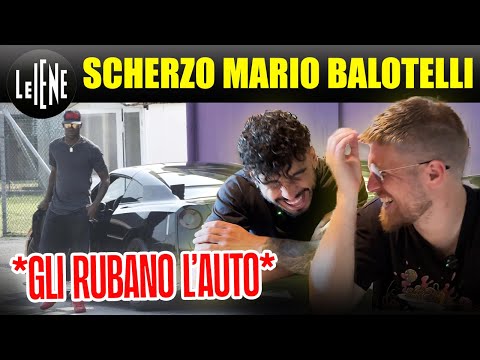REAGIAMO ALL’ORRIBILE SCHERZO A MARIO BALOTELLI - GLI RUBANO LA SUA NUOVA AUTO COSTOSA E SI INCAZ*A!
