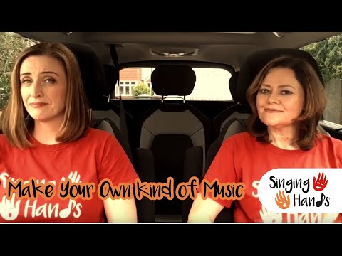 Makaton CarPark Karaoke - MAKE YOUR OWN KIND OF MUSIC - Singing Hands