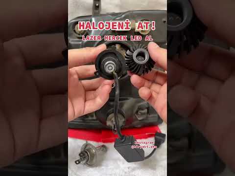 Halojen çöpe mercek led #modifiyesever