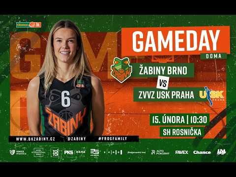 Chance ŽBL: Žabiny Brno - ZVVZ USK Praha, 15.2.2026