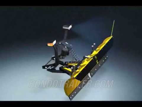 MEYER SUPER V SNOW PLOW WITH TRIP EDGE