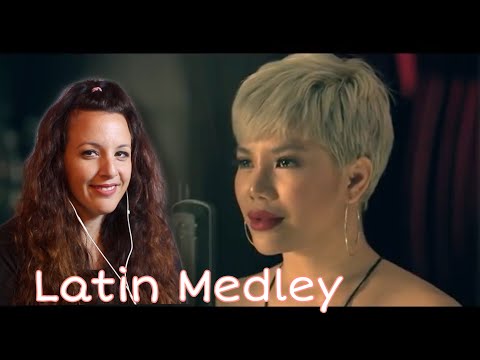 Spanish Reacts to Katrina Velarde / Latin Medley/ Amazing Vibes ....... 💃🏻