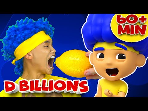 Gosto Frutas e Vegetais + Compilação D Billions Musicas Infants