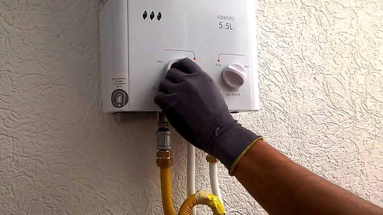 Fallas básicas en un calentador de agua a gas, recomendaciones de uso
