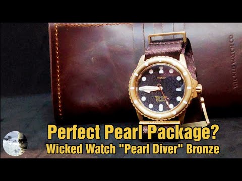 Perfect Pearl Package? Wicked Watch Bronze Pearl Diver Review