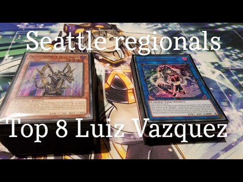 Yugioh orcust sky striker deck top 4 Seattle regionals luiz Vazquez 2019