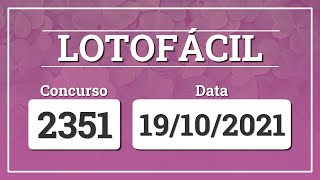 Capa de LOTOFÁCIL 2351
