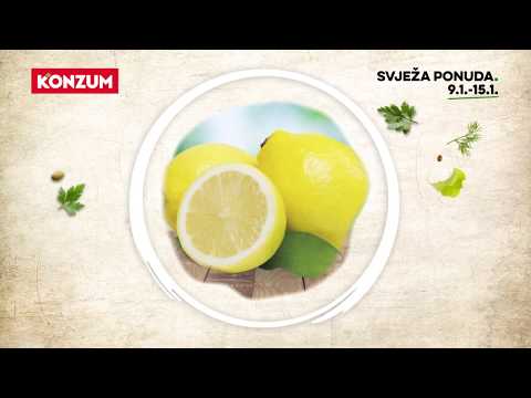Konzum svježa ponuda 9.1. - 15.1.