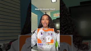 Get your Ms Houston clothing & bookbag ! 💜