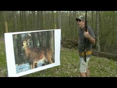 00 Buckshot spread tests at long ranges.