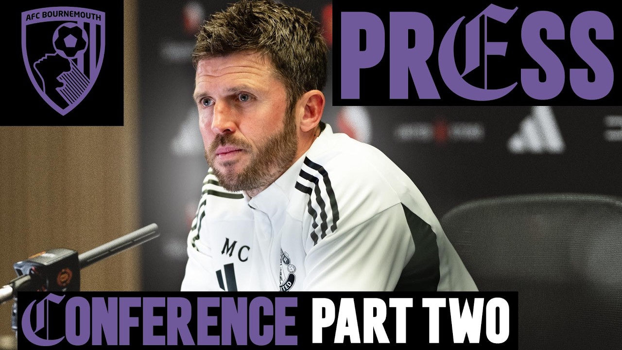 “They’re On The Pitch, It’s Up To Them” | Carrick Pre-Bournemouth | Press Conference: Part Two🎙️
