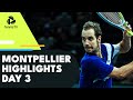 Gasquet Faces Humbert; Tsonga, Krajinovic and Mannarino In Action | Montpellier Day 3 Highlights