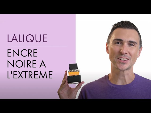 Encre Noire by Lalique Fragrance / Cologne Review 