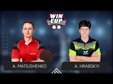 00:45 Andrii Matiushenko  - Andrii Hrabskyi West 6 WIN CUP 21.04.2024 | TABLE TENNIS WINCUP