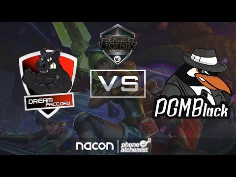 Dream Factory vs PGM Black - #LigaLoL - Mapa 1 - Jornada 6 - T1