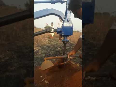 Mini Tractor Post Hole Digger