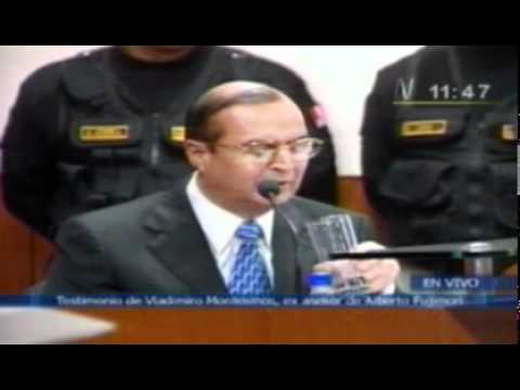 Vladimiro Montesinos declara en el juicio a Fujimori. Parte 7