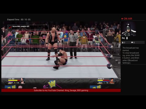 WWE 2k16 2k Showcase Austin 3:16 Walkthrough Gameplay part 7