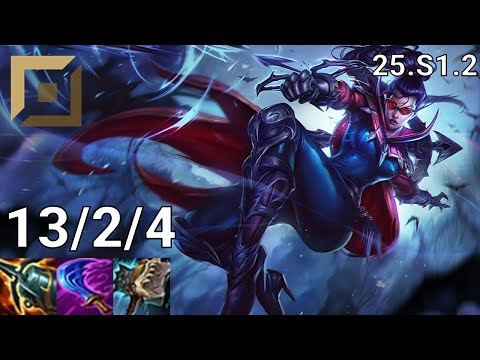 Vayne Top vs Tahm Kench - EUW Master | Patch 25.S1.2