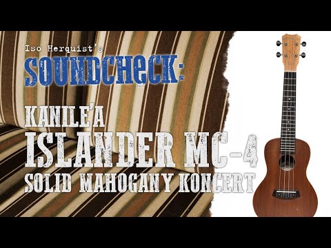 Islander MC-4 Concert Ukulele Sound Sample