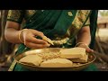 ASMR Indian Village Woman Eating Yellow Multani Mitti Clay Crunch Sounds