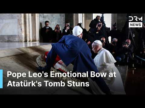HISTORIC MOMENT: Pope Leo Visits Mausoleum of Kemal Atatürk During Historic First Visit | AK1G