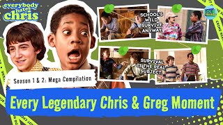 Chris & Greg’s Most Legendary Moments | MEGA COMPILATION | Everybody Hates Chris | LOL! Throwbacks