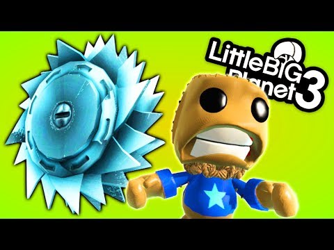 Kick The Buddy Escape From The Dirty Traps - LittleBigPlanet 3 PS4 Gameplay
