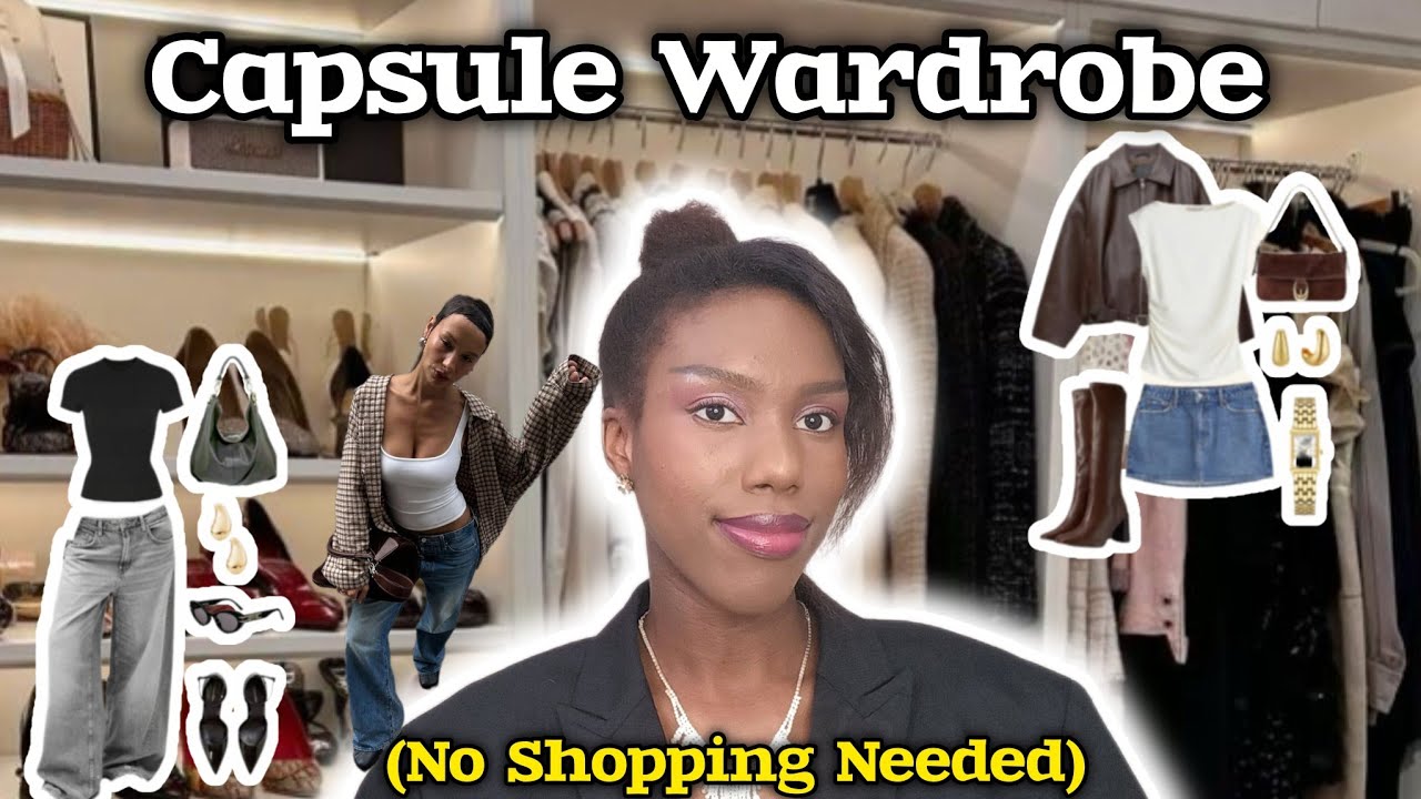 How to Build a Capsule Wardrobe|(Step-by-Step Guide)