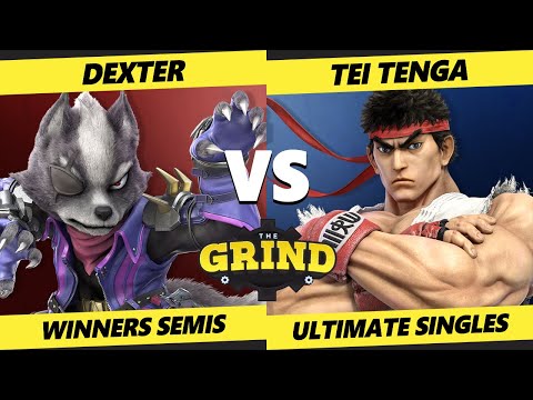 The Grind 170 Winners Semis - Dexter (Wolf) Vs. Tei Tenga (Ryu) Smash Ultimate - SSBU