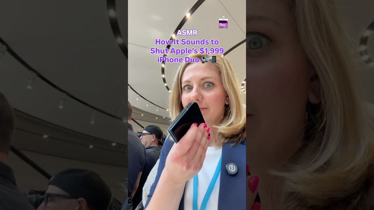 How It Sounds to Shut Apple’s $1,999 iPhone Duo 🔊📲
