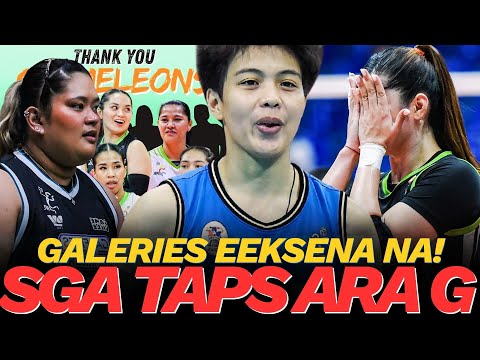 PVL Offseason Shakes the League: Ara Galang to SGA ! Time for Galeries? at NXLED–Gaz Merger Cancel!