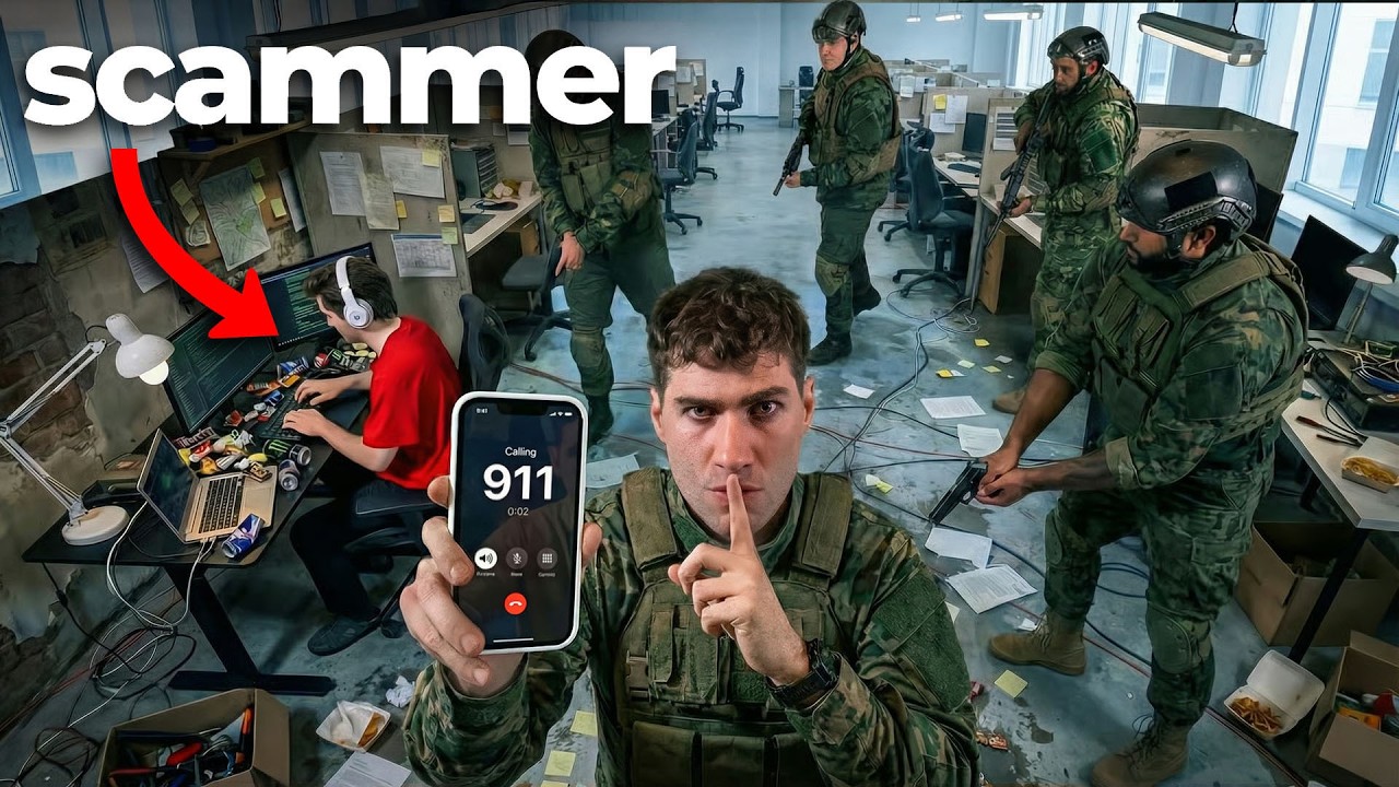 I Hunted Down Real Scammers!