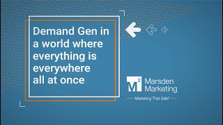 Marsden Marketing - Video - 2