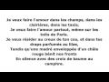 Les hautes lumières - FAUVE - paroles 