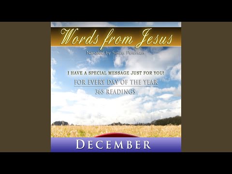 Words from Jesus - 2nd December