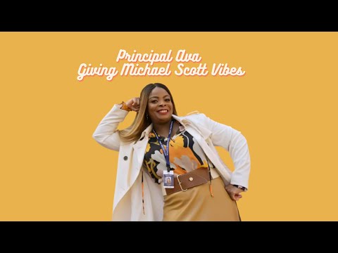 principal ava giving michael scott vibes for almost 5 mins