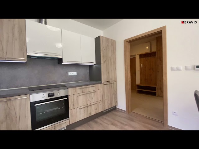 Pronájem bytu 2+kk, ul. Myslínova, Brno - Královo Pole, Vila „Pod Zaječí horou“, novostavba, terasa se zahrádkou, 2 parkovací stání, sklep