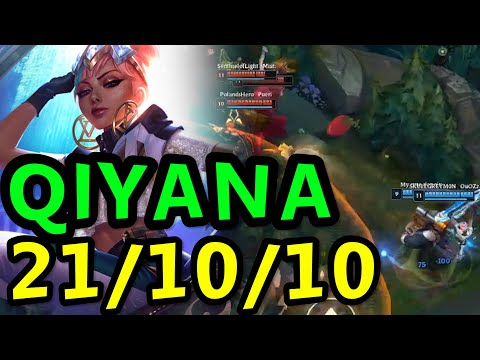 QIYANA MID VS TALON |EMPRESS OF THE ELEMENTS |League of Legends|