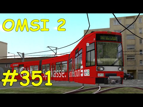 Let's Play OMSI 2 Teil 351 - Linie 302 GE-HBF - GE-Buer Rathaus [Straßenbahn NF6D] | Liongamer1