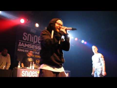 Ghost vs. Blesk | 27.02.16 Halbfinale Nord - Snipes 1on1 Freestyle Battle