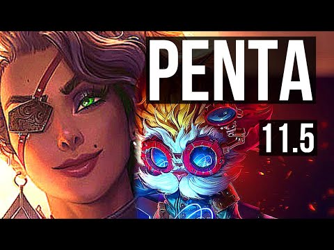 SAMIRA & Nautilus vs HEIMERDINGER & Swain (ADC) | Penta, Legendary | NA Diamond | v11.5