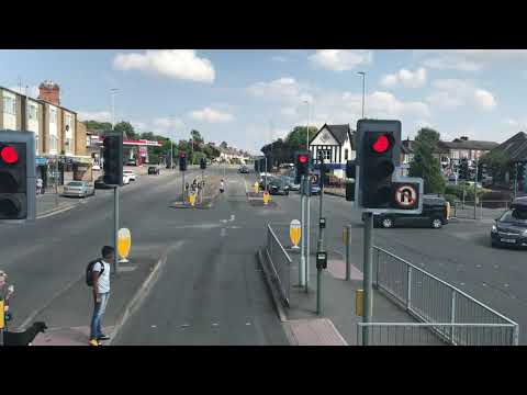 Full Route Visual | Arriva Leicester 31 - Leicester to Oadby | 4517 (YX16 OJS)