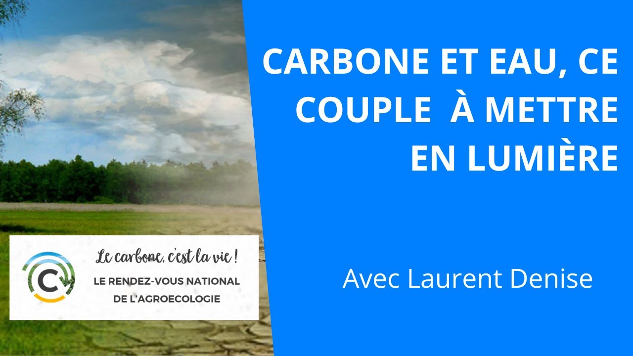 Carbone et Eau, ce couple à mettre en lumière, Laurent Denise