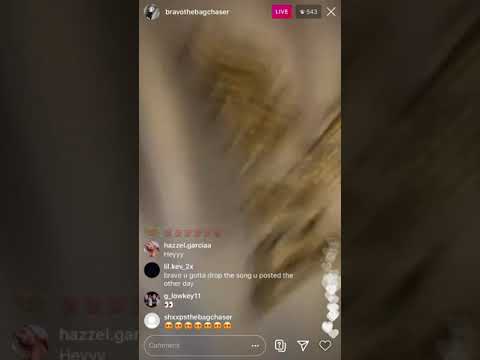 Bravo The Bag Chaser Playing Unreleased Song On Instagram Live