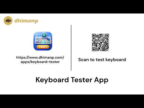Keyboard Tester App Trailer Video