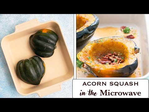 How to cook Acorn Squash in the Microwave